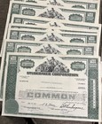  lot Of 75  Studebaker  Corporation Stock Certificate Wow  3 Colors