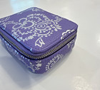 Nwt Vera Bradley Essential Travel Pill Case Cotswolds Dahlia Purple New Box