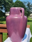 Original Purple Wisteria Fulper Art Pottery 659 Deco Style Flower Vase Crisp
