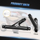 Y-fitting Tee Fitting Hose Clamps Connector For Can-am Defender Hd5 Hd8 Hd10 4x4