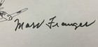 Wwii Navy Ace Marvin Franger F6f Hellcat Pilot Signed Card