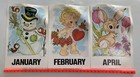 Vtg Classroom Art Atrelle Dill  jan Feb Apr May June July Aug Sept Oct  1968