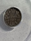 1899 Canada 5 Cents Small Silver Coin Graded Vf 20 Details Cleaned By Anacs