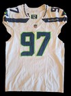 Johnathan Hankins Seattle Seahawks Game Worn Used Jersey W  Team Coa Ohio State