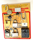 Mul-t-lock Retail Display High Security Padlock Accessories W Keys 4 Keyed Alike