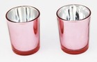 20 Rose Gold Glass Tealight Votive Candle Holder Wedding Party Table Event Decor