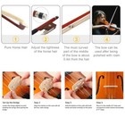 4 4 Full Size Acoustic Violin Fiddle Set For Beginners With Carry Case bow rosin