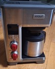 Wolf Gourmet Programmable Coffee Maker Wgcm100s  Red Knobs Excellent