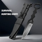 Tactical Dagger 440c Fixed Blade Knife Bm176 Hunting Camping Survival Knife