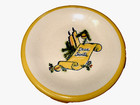 Louisville Stoneware Coaster Small Plate Christmas Dear Santa