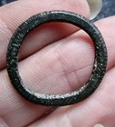 Celtic Ring Proto Money Ancient Currency Bronze 25mm Antique Detecting Find  3 