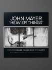 John Mayer Heavier Things Poster  promotional  From Record Store - Double Sided 