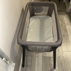 Chicco Lullago Anywhere Se Bassinet Portable Infant Travel Crib Bed Clay Grey