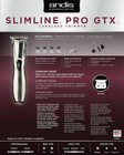Andis Slimline Pro Gtx Wide Blade Lithium Ion Cordless Hair Trimmer  32690  new