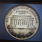 1969 S Lincoln Memorial Cent-  Double Die Reverse Ddr- From Obw Roll- Bu