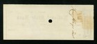 1876 National State Bank Of Newark  New Jersey Check  ch 1452  Sc R151 Stamp