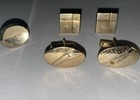Lot Of 6 Vintage Cuff Links 