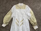 Murphy Robes Adult Choir Gown From Church Storage Cream W  Gold  Bell Sleeves