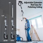 Drywall Sander 800-1700rpm Variable Speed Led Electric Motor Sander With 6 Discs