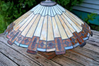 Meyda Tiffany Style Belvidere 21  Stained Glass Lamp Shade - Vintage Decor