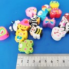 35pcs Fun Animal Fruit Pencil Topper Erasers For Kids Bulk cute Top Big 