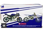 1 12 Yamaha Yz-450f Motorcycle Blue Diecast Model     New Ray