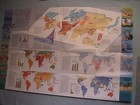 Population   Resources Map National Geographic October 1998 Millenium Maps