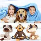 Pet Dog Puppy Chews Training Toys Plush Animals Squeaker Squeaky Interactive Toy