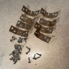Set Of 4 Vintage Singer Sewing Machine Cabinet Table Legs 29 In With Hardware
