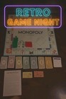Monopoly 1974 Complete Game Replacement Parts Board  Tokens  Houses  Cards