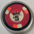 Dunes Hotel   Country Club  5 Poker Chip Las Vegas Nevada Rare 1960s Wow Nice 