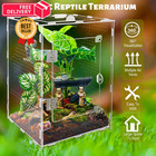 Marycarrie Large Jumping Spider Enclosure  Acrylic Size  Transparent
