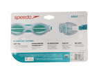 Speedo Adult Boomerang Swim Goggles - Blue purple - Ages 14  Anti-fog Uv       New