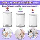 Dekor Classic Diaper Pail Refills 4-pack Extra 40  Longer - Odor Control