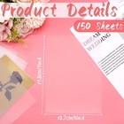 Vellum Paper Sheets 150-pack Printable   Traceable For Elegant Wedding Invita   