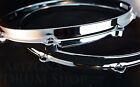 Dw Die Cast Snare Drum Hoops Chrome 13  8 Ear hole lug - New  
