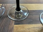 Set Of 4 Vintage Hand Cut Hungary Waterford John Rocha Style Wine Goblet 24  Pbo
