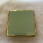 Vintage Guilloche Enamel Compact Powder Rouge Purse Necessaire Excellent Bb Co