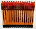 Bulk 1200-pcs Pentel Rsvp Razzledazzle Pen Orange Black Ink 1 0mm Bk91rdf-abrm