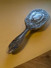 Vintage antique Decorative Silver Heavy Vanity Hair Brush