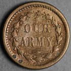 45 332d Patriotic Civil War Token R-6