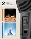 Car Refrigerator 10qt 9l Portable Fridge Freezer Cooler For Travel camping 12v