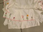 Pottery Barn Kids  birds   Flowers  Crib Bed Skirt