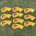 10pcs New Golf Club Cap Cover Fisherman s Head Protects Iron Head Cover