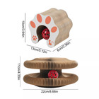 No Crumbs Kitty Kurlz Cat Toy Wear-resistant Cat Scratching Board A us 2025