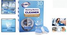 30 Pack Washing Machine Cleaner Tablets - Fragrance Free Deep Clean Solution