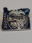Oregon Travel Souvenir Lapel Pin Map Shape