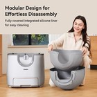 L1 Open-top Automatic Cat Litter Box Self-cleaning