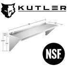 Stainless Steel Shelf  Nsf Commercial Restaurant Kitchen Wall Shelves