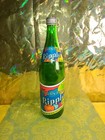 1970s Style  Ripple Wine Pagan Pink  Label On  Green Glass Large  Bottle